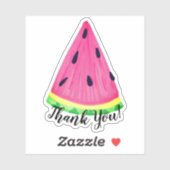 Sticker Pastèque Merci (Feuille)