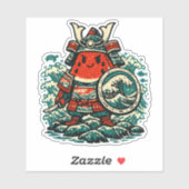 Sticker Pastèque Shogun — Gardien des Mers (Feuille)