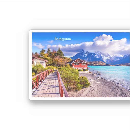 Sticker Patagonie (Devant)