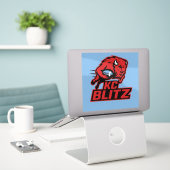 Sticker Patch Blitz (Ordinateur portable sur le bureau)
