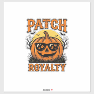 Sticker Patch de citrouille de Halloween Vintage Jack O La