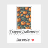 Sticker Patch de citrouille feuillu (Feuille)