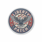 Sticker Patch de liberté patriotique Broderie (Devant)