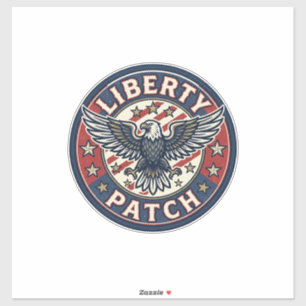 Sticker Patch de liberté patriotique Broderie