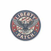 Sticker Patch de liberté patriotique Broderie (Devant)