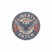 Sticker Patch de liberté patriotique Broderie (Devant)