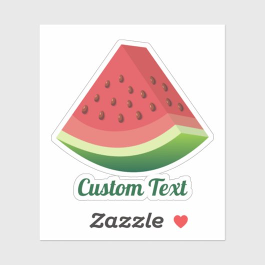 Sticker Pâte de pastèque (Feuille)