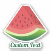 Sticker Pâte de pastèque (Devant)