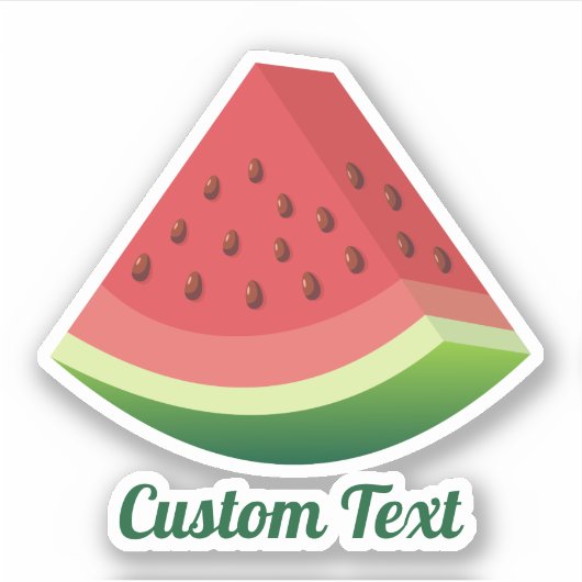 Sticker Pâte de pastèque (Devant)