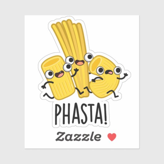Sticker Pâte Pasta Rapide Faisée Phasta (Feuille)