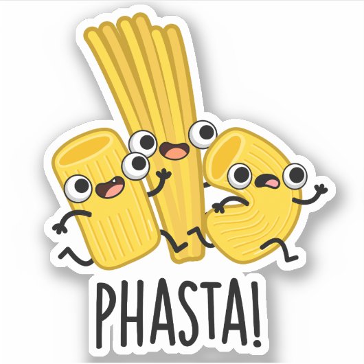 Sticker Pâte Pasta Rapide Faisée Phasta (Devant)