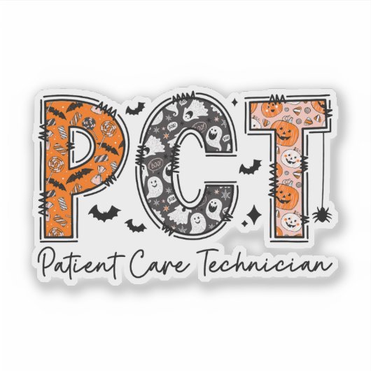 Sticker Patient Care Technician (Devant)