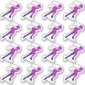 Sticker Patinage de vitesse (Devant)