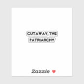 Sticker Patriarcat - Graffiti (Feuille)
