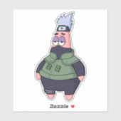 Sticker Patrick x Kakashi (Feuille)