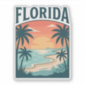 Sticker Patrimoine côtier de Floride (Devant)