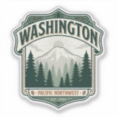 Sticker Patrimoine de l'État de Washington (Devant)