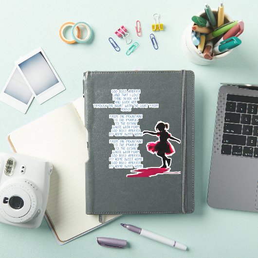 Sticker Patriote (Couverture iPad)