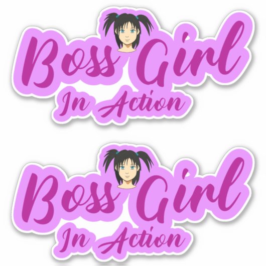 Sticker Patron | Humour de bureau | (Devant)