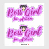 Sticker Patron | Humour de bureau | (Feuille)