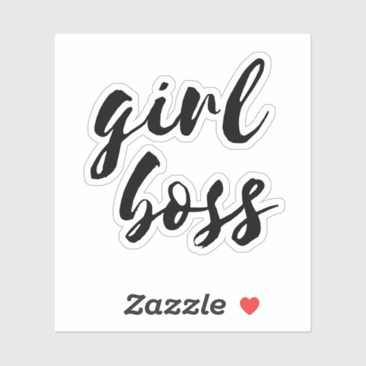 Sticker Patronne (Feuille)