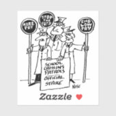 Sticker Patrouille de passage à l'école Lollipop Hommes en (Feuille)