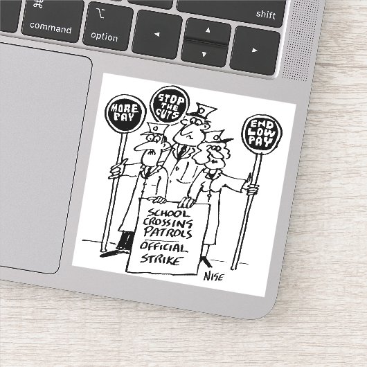 Sticker Patrouille de passage à l'école Lollipop Hommes en (Détail)