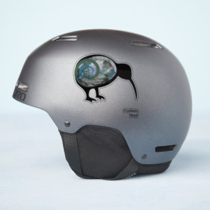 STICKER PAUA KIWI NOUVELLE-ZÉLANDE OISEAU NATALE VERT KORU