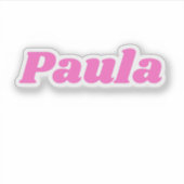 Sticker Paula (Devant)