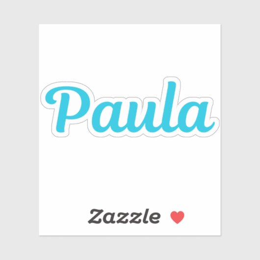 Sticker Paula (Feuille)