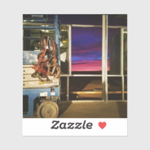 Sticker Pause Matinale Vinyle