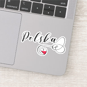 Sticker Pavillon cardiaque Pologne