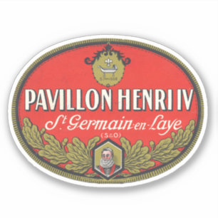 Sticker Pavillon Henri IV St Germain en laye