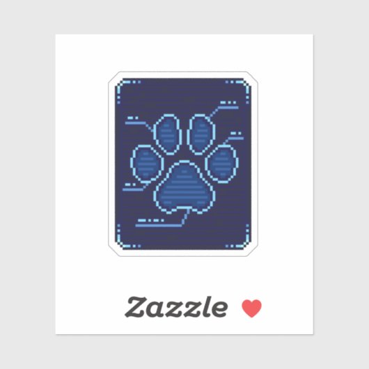 Sticker Pawlock (Feuille)