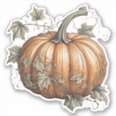 Sticker Pays Citrouille étanche (Devant)