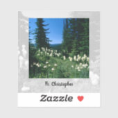 Sticker Paysage du prêtre Personnalisé (Feuille)