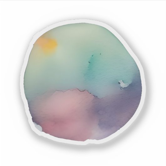 Sticker Paysage Éthéré (Devant)
