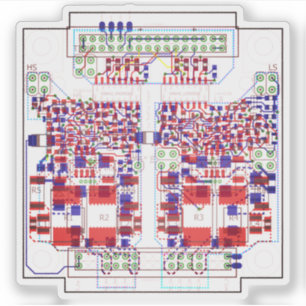 Sticker PCB Circuit imprimé