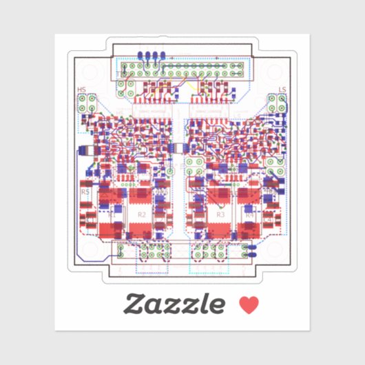 Sticker PCB Circuit imprimé (Feuille)