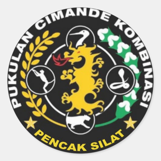 STICKER PCK : ROND (Devant)