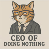 STICKER PDG DE NE RIEN FAIRE (Devant)