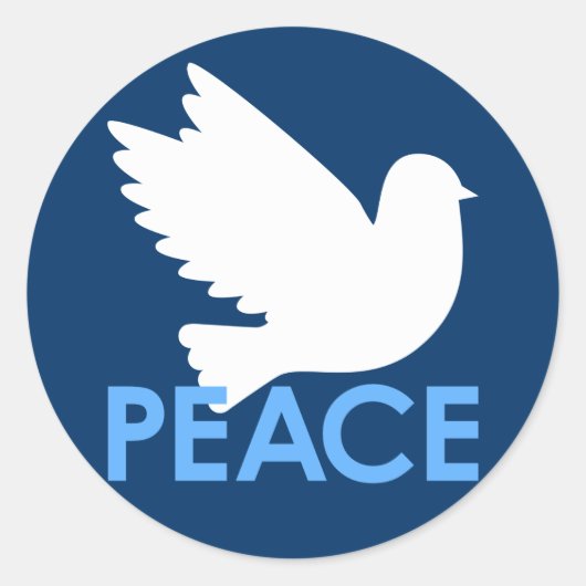 Sticker Peace Dove (Devant)