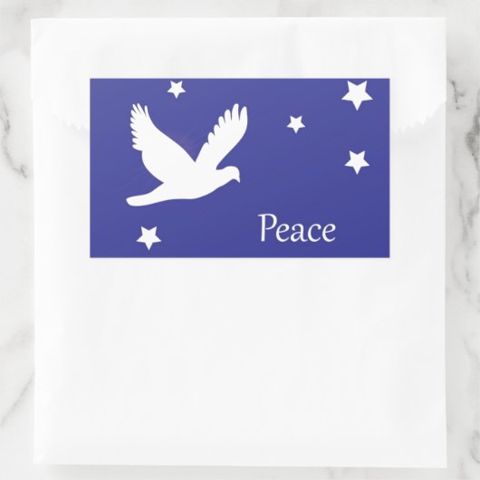 Sticker Peace Dove (Sac)