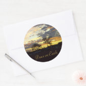 Sticker Peace on Earth par RoseWrites (Enveloppe)