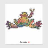 Sticker Peacefrog (Feuille)
