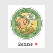 Sticker Peach Pathfinders Find Your Path (Feuille)