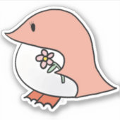 Sticker Peach pingouin (Devant)