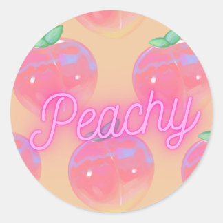 Sticker "Peachy"