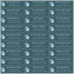 Sticker Peacock Feather Turquoise Moderne Mariage Adresse<br><div class="desc">Une feuille entièrement personnalisable avec 27 autocollants d'adresse individuels pour les invitations et l'envoi de votre mariage ou autre événement. Les noms et adresses sont placés à côté d'une belle plumes de paon aux couleurs vives. Un design original disponible exclusivement à la boutique en ligne ©GardenEden</div>