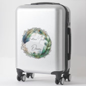 Sticker Peacock Feathers Dream (Sur valise)